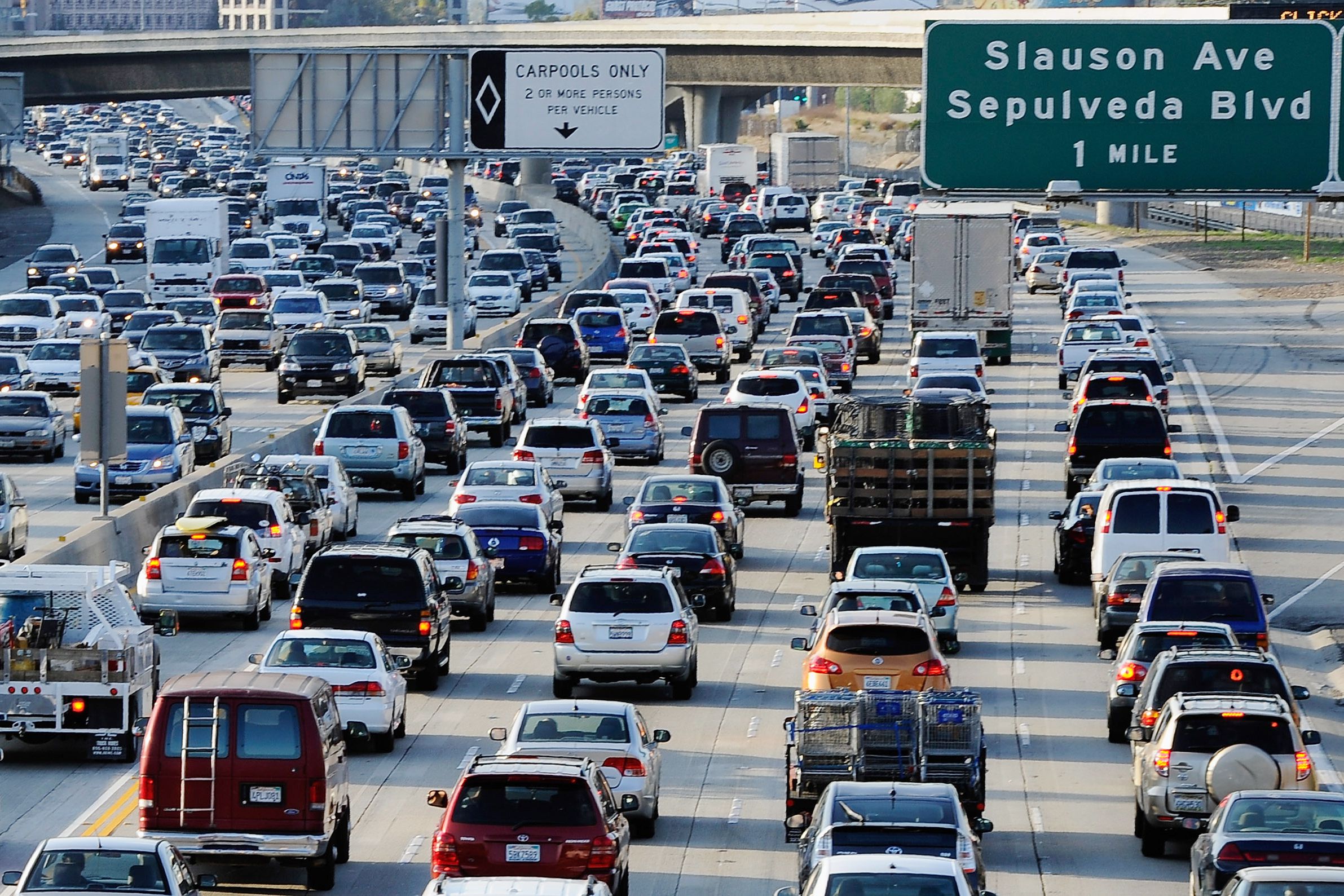 traffic in Los Angeles